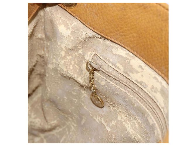 Gucci Borsa Tote in pelle beige oro Auth 173893 D'oro - vista 21