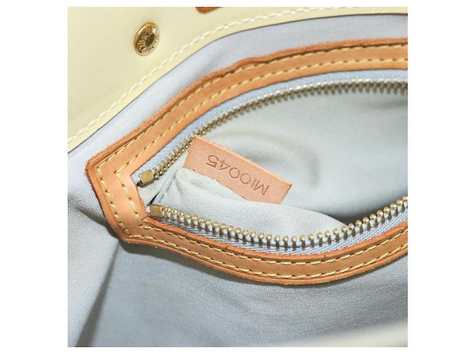 LOUIS VUITTON Borsa a Mano Monogram Vernis Reade PM Perle M91336 LV Auth ep13659 - vista 12