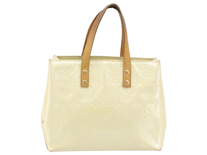LOUIS VUITTON Borsa a Mano Monogram Vernis Reade PM Perle M91336 LV Auth ep13659 - vista 13