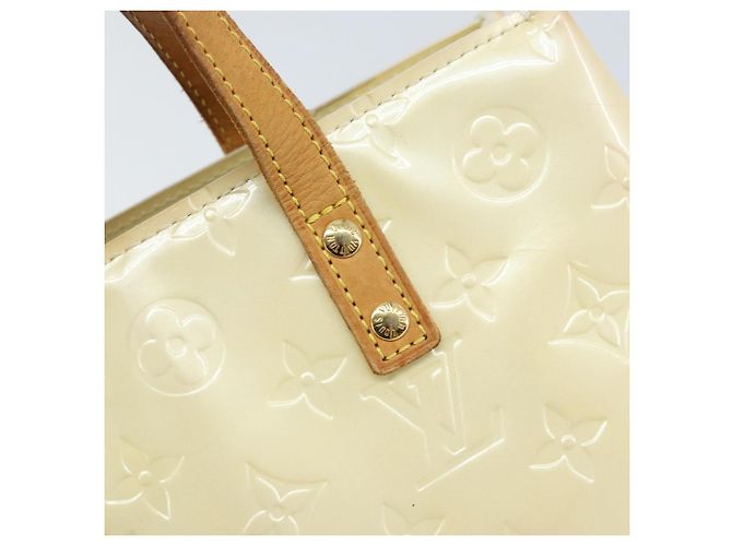 LOUIS VUITTON Borsa a Mano Monogram Vernis Reade PM Perle M91336 LV Auth ep13659 - vista 17
