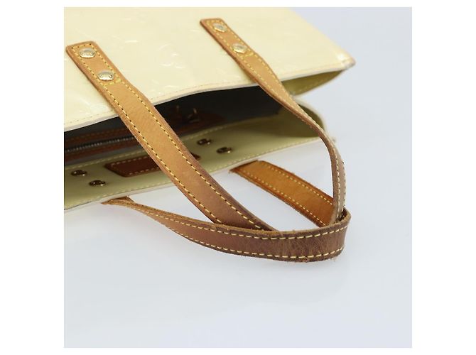 LOUIS VUITTON Borsa a Mano Monogram Vernis Reade PM Perle M91336 LV Auth ep13659 - vista 7