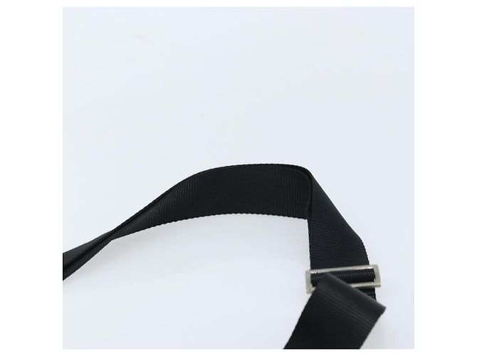 Borsa a Spalla PRADA Nylon Nero Argento Autentica am10675 - vista 14