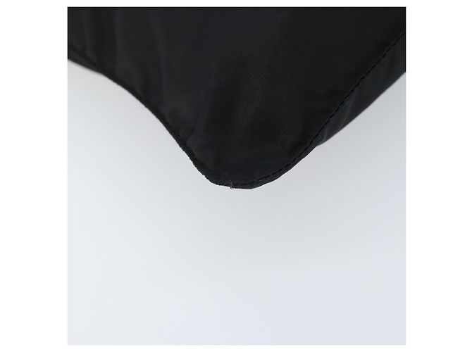 Borsa a Spalla PRADA Nylon Nero Argento Autentica am10675 - vista 15