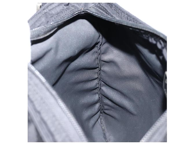 Borsa a Spalla PRADA Nylon Nero Argento Autentica am10675 - vista 21