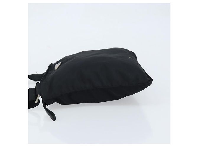 Borsa a Spalla PRADA Nylon Nero Argento Autentica am10675 - vista 4