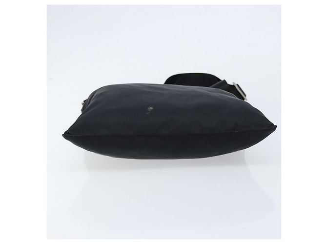 Borsa a Spalla PRADA Nylon Nero Argento Autentica am10675 - vista 5