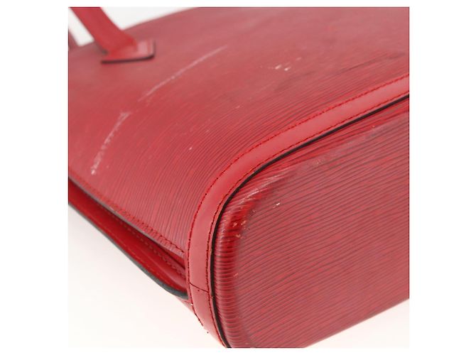 LOUIS VUITTON Borsa a Spalla Epi Lussac Rossa M52287 LV Auth ka2880 Rosso - vista 14