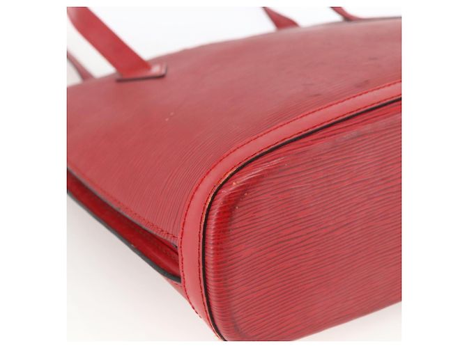 LOUIS VUITTON Borsa a Spalla Epi Lussac Rossa M52287 LV Auth ka2880 Rosso - vista 16