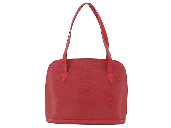 LOUIS VUITTON Borsa a Spalla Epi Lussac Rossa M52287 LV Auth ka2880 Rosso - vista 2