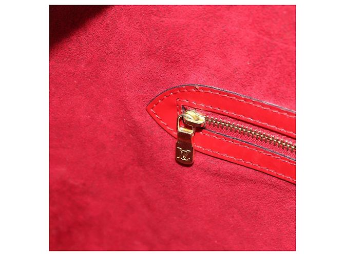 LOUIS VUITTON Borsa a Spalla Epi Lussac Rossa M52287 LV Auth ka2880 Rosso - vista 20