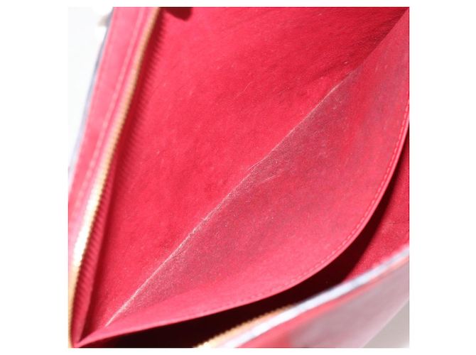 LOUIS VUITTON Borsa a Spalla Epi Lussac Rossa M52287 LV Auth ka2880 Rosso - vista 22