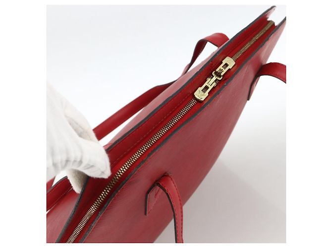 LOUIS VUITTON Borsa a Spalla Epi Lussac Rossa M52287 LV Auth ka2880 Rosso - vista 6