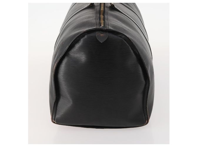LOUIS VUITTON Epi Keepall 55 Borsa Boston Nera M42952 LV Auth 166220 Nero - vista 3