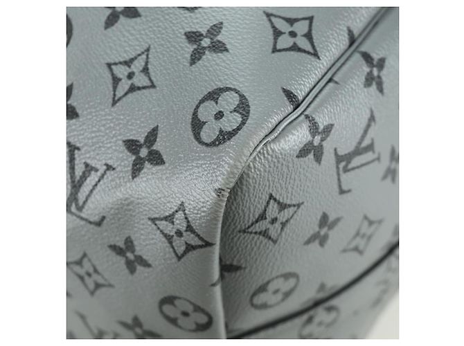 LOUIS VUITTON Borsa Keepall Bandoulière 50 Monogramma Argento M43848 Auth 171441SAM - vista 18