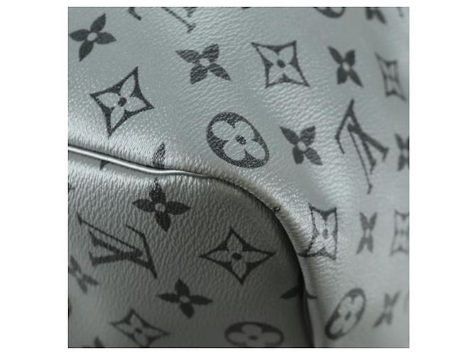 LOUIS VUITTON Borsa Keepall Bandoulière 50 Monogramma Argento M43848 Auth 171441SAM - vista 19