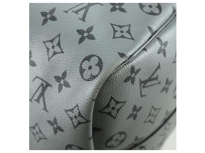 LOUIS VUITTON Borsa Keepall Bandoulière 50 Monogramma Argento M43848 Auth 171441SAM - vista 20