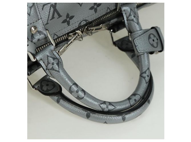 LOUIS VUITTON Borsa Keepall Bandoulière 50 Monogramma Argento M43848 Auth 171441SAM - vista 7