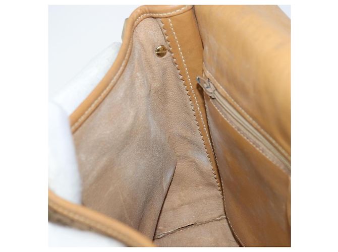 Gucci Bolso de Hombro Micro GG Supreme PVC Beige Oro Auth 173930 Dorado - vista 20