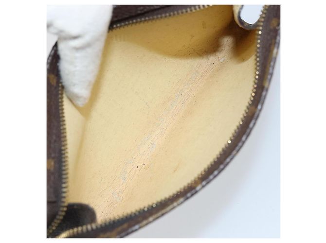 Bucket LOUIS VUITTON Monogramma Secchiello PM Pochette Accessorio LV Auth 173764 - vista 11