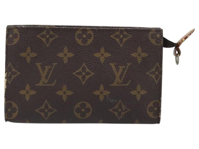 Bucket LOUIS VUITTON Monogramma Secchiello PM Pochette Accessorio LV Auth 173764 - vista 13