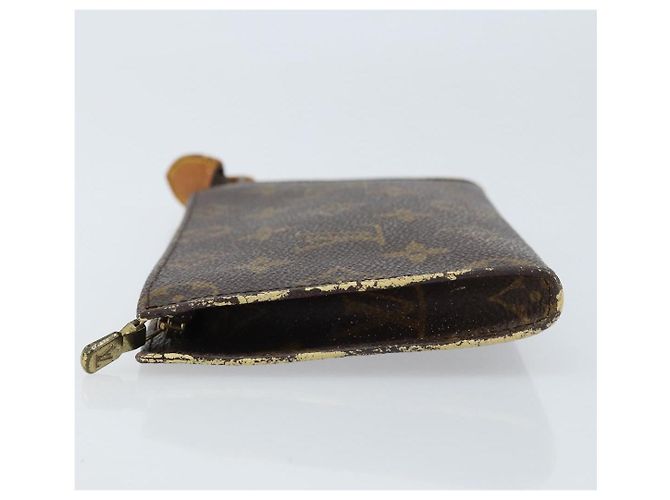 Bucket LOUIS VUITTON Monogramma Secchiello PM Pochette Accessorio LV Auth 173764 - vista 4
