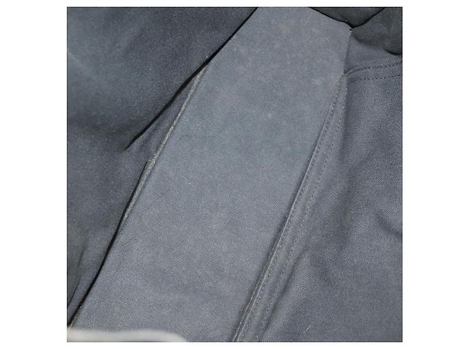 Hermès HERMES Borsa Fourre Tout in Tela 3 Pezzi Arancione Grigio Nero Auth fm5167 Marrone - vista 8