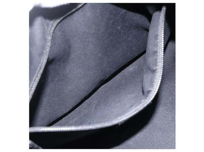 Borsa a Spalla GG Canvas Gucci Nera Argento 145856 Auth 173856 Nero - vista 21