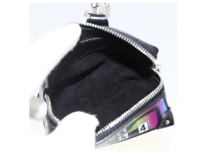 LOUIS VUITTON LV Stereo Bag Charm Pelle Multicolore M02395 LV Auth LNZ1004M - vista 10