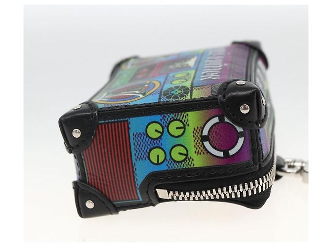 LOUIS VUITTON LV Stereo Bag Charm Pelle Multicolore M02395 LV Auth LNZ1004M - vista 4