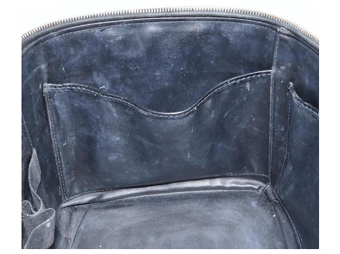 Vanity CHANEL Kosmetiktasche Lackleder Schwarz Gold CC Auth bs33674 Golden - Ansicht 20