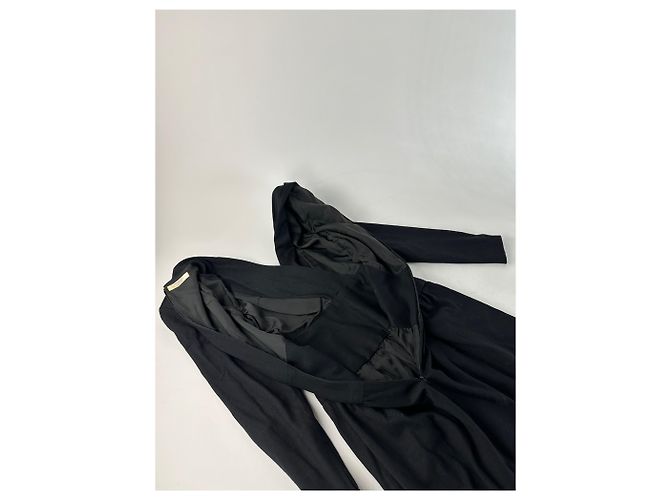 Robe en Laine Vintage Givenchy M Noir - vue 11