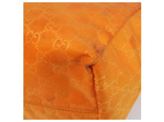 GUCCI GG Canvas Tote Bag Nylon Orange 282439 Auth 173944 - Ansicht 15