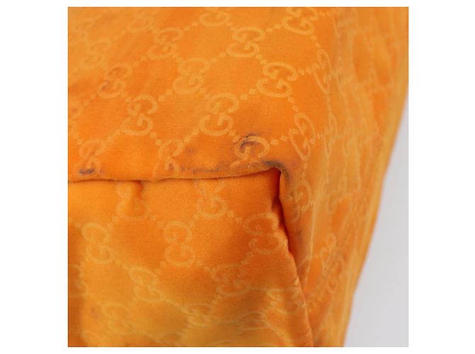 GUCCI GG Canvas Tote Bag Nylon Orange 282439 Auth 173944 - Ansicht 16