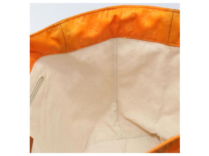 GUCCI GG Canvas Tote Bag Nylon Orange 282439 Auth 173944 - Ansicht 18