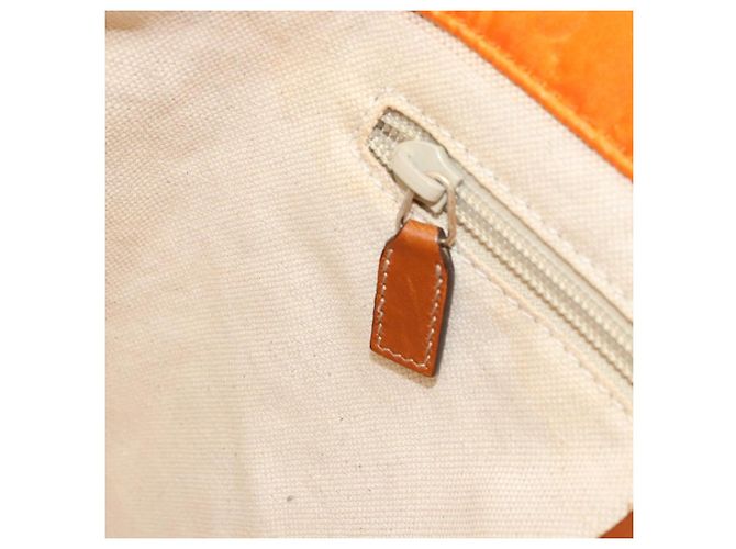 GUCCI GG Canvas Tote Bag Nylon Orange 282439 Auth 173944 - Ansicht 20