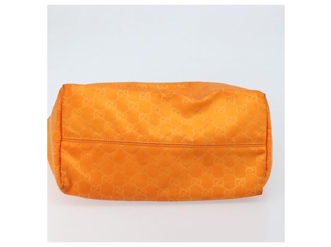 GUCCI GG Canvas Tote Bag Nylon Orange 282439 Auth 173944 - Ansicht 5