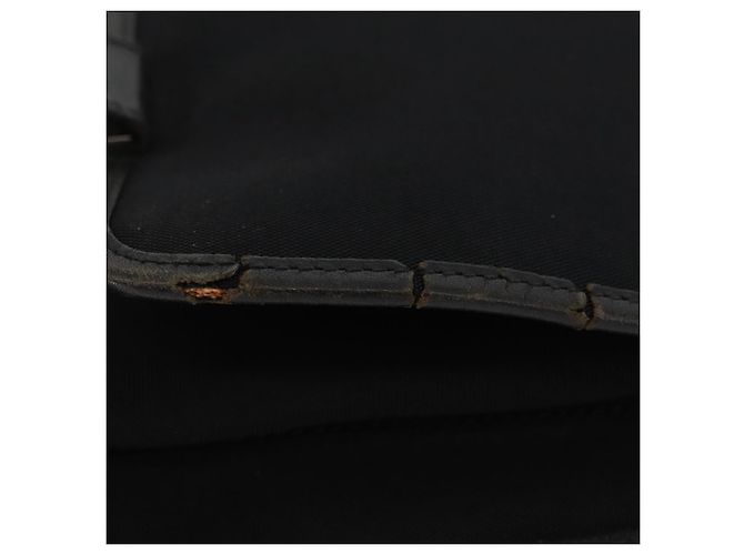 GUCCI Schultertasche aus schwarzem Canvas Silber 92538 Auth bs33064 - Ansicht 4