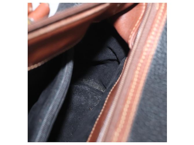 Borsa a mano GUCCI in pelle nera e oro 000 101 0140 Auth 173829 Nero D'oro - vista 23