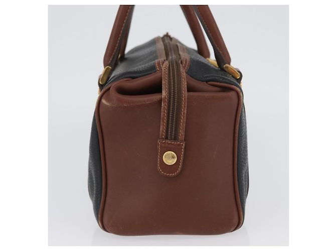 Borsa a mano GUCCI in pelle nera e oro 000 101 0140 Auth 173829 Nero D'oro - vista 3