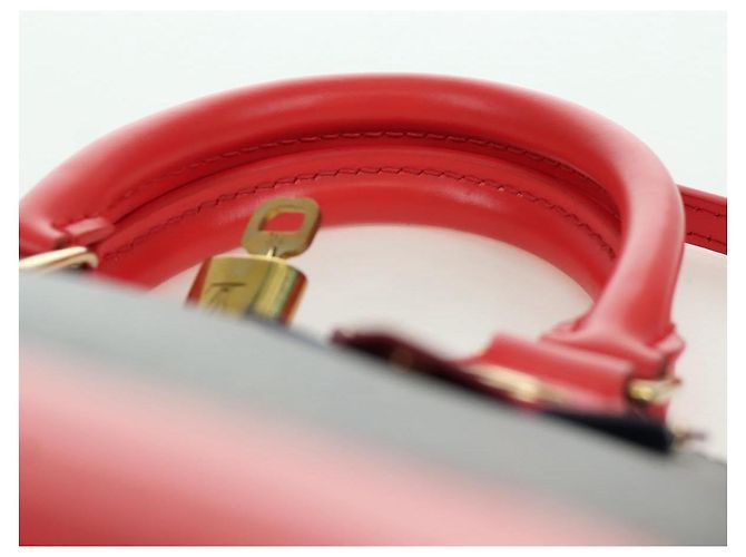 LOUIS VUITTON Borsa a Mano Alma BB Monogram Totem Rossa M41659 LV Auth LNZ513SAM Rosso Monogramma - vista 14