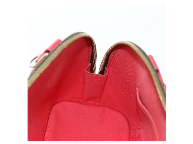 LOUIS VUITTON Borsa a Mano Alma BB Monogram Totem Rossa M41659 LV Auth LNZ513SAM Rosso Monogramma - vista 22