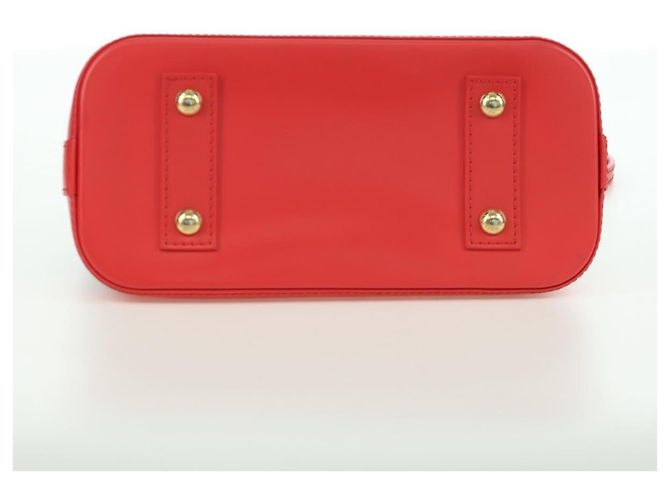 LOUIS VUITTON Borsa a Mano Alma BB Monogram Totem Rossa M41659 LV Auth LNZ513SAM Rosso Monogramma - vista 5
