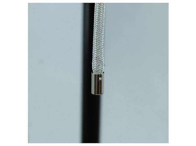 CHANEL CC Tops Rayón Talla 36 Plata CC Auth am10856V - vista 11
