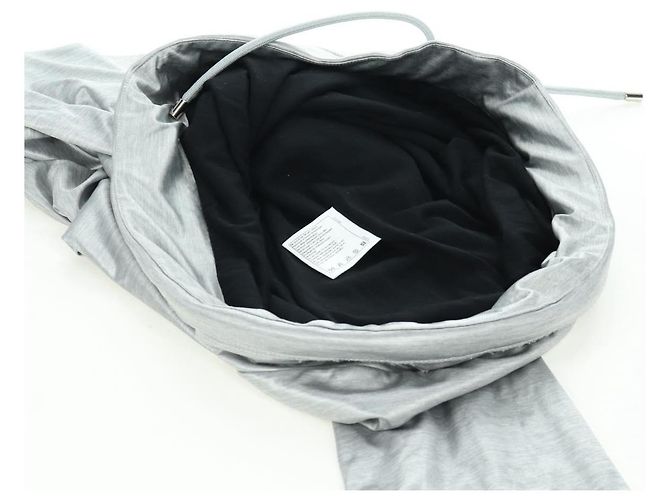 CHANEL CC Tops Rayón Talla 36 Plata CC Auth am10856V - vista 16