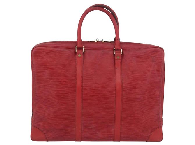 LOUIS VUITTON Epi Porte Documents Voyage Business Bag Red M54477 LV Auth LNZ1011 - view 2