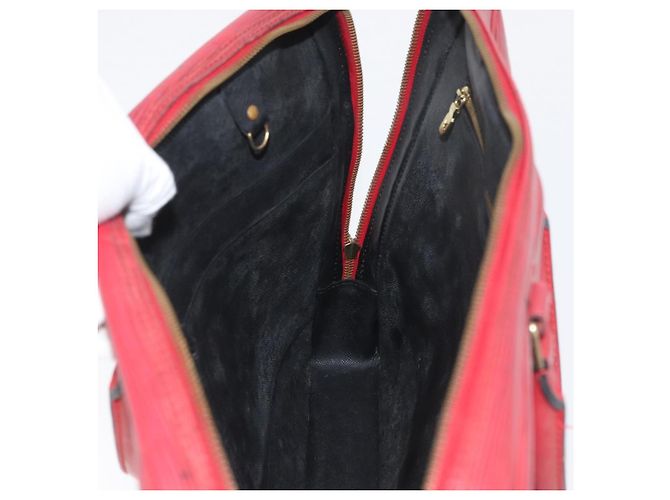 LOUIS VUITTON Epi Porte Documents Voyage Business Bag Red M54477 LV Auth LNZ1011 - view 21
