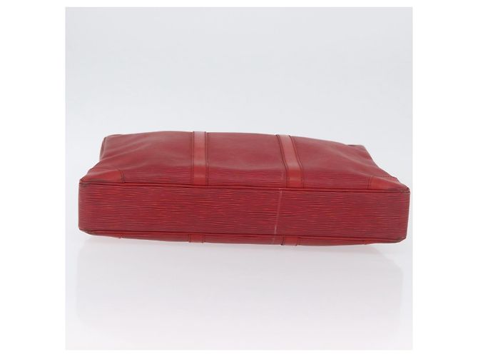 LOUIS VUITTON Epi Porte Documents Voyage Business Bag Red M54477 LV Auth LNZ1011 - view 6