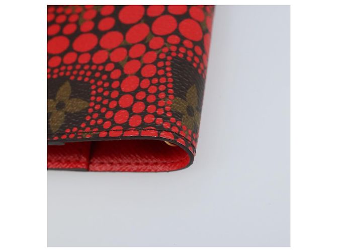 LOUIS VUITTON Yayoi Kusama Agenda PM Day Planner Cover Red R21132 Auth 172444SAV - view 15