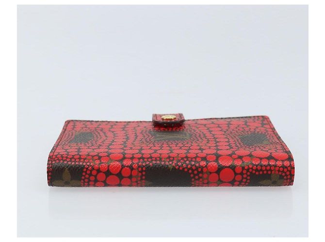 LOUIS VUITTON Yayoi Kusama Agenda PM Day Planner Cover Red R21132 Auth 172444SAV - view 4