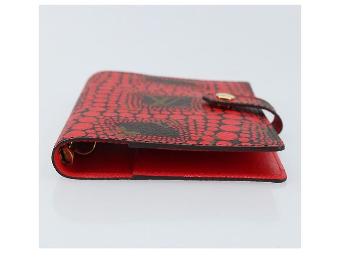 LOUIS VUITTON Yayoi Kusama Agenda PM Day Planner Cover Red R21132 Auth 172444SAV - view 6